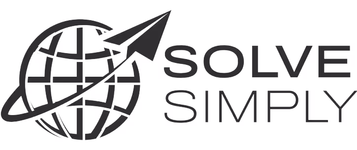 Dark Solve Simply Logo